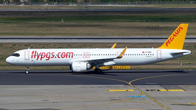 TC-RBP:Airbus A321:Pegasus Airlines